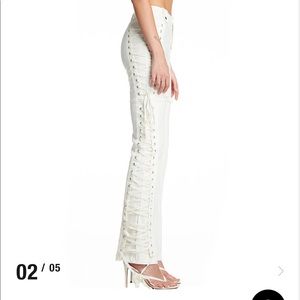 I am Gia white jeans